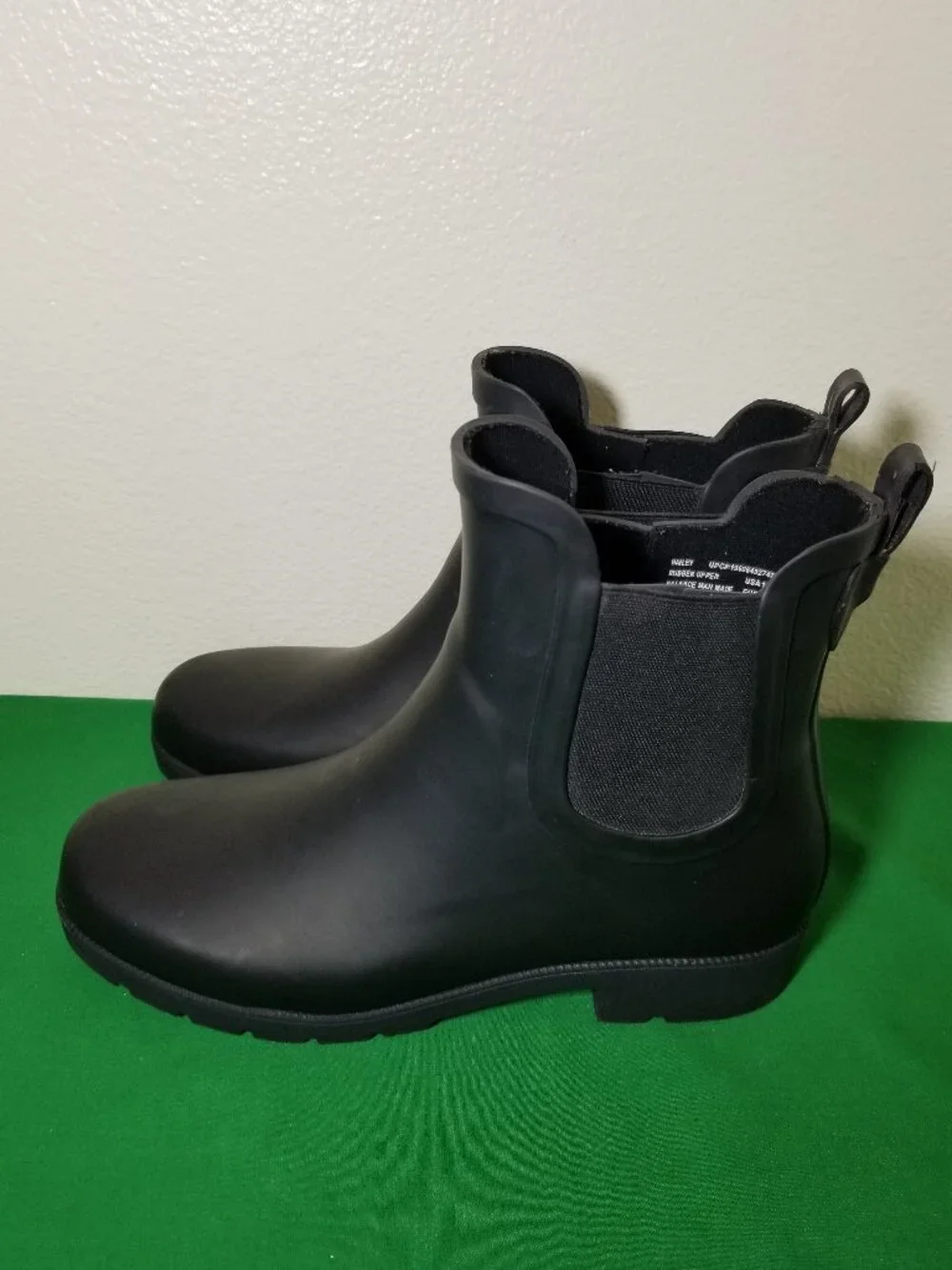 Eddie Bauer Hailey Waterproof Boots Slicker Shower Weather Proof Women Size 10